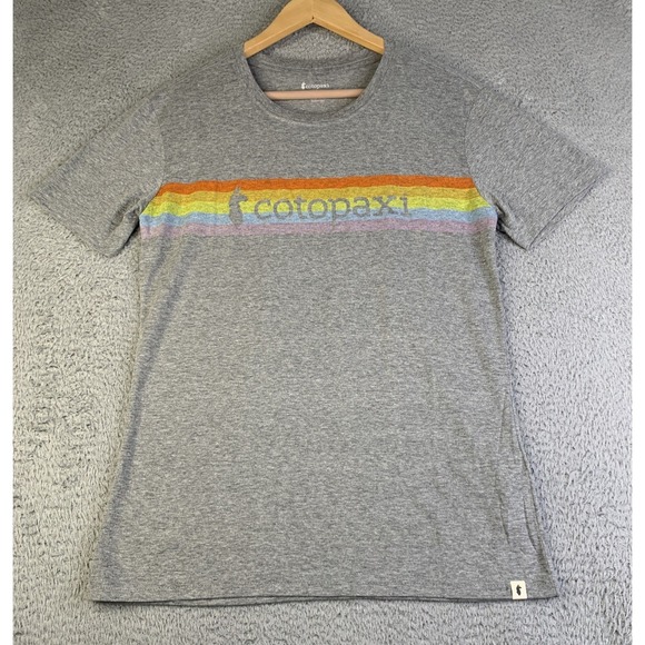 Cotopaxi T Shirt Women's Size Medium Grey Organic Cotton Blend Lightweight - Picture 1 of 8